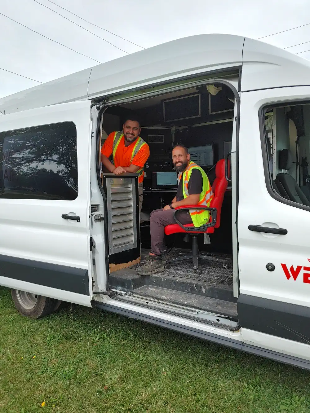 Staff inside of cutting unit